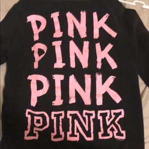 Black PINK zip up sweat shirt